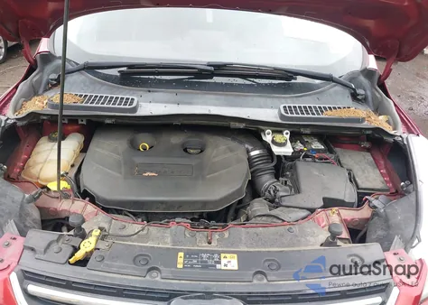 2014 Ford Escape Titanium из США, поврежденный, VIN 1FMCU0J98EUA86779